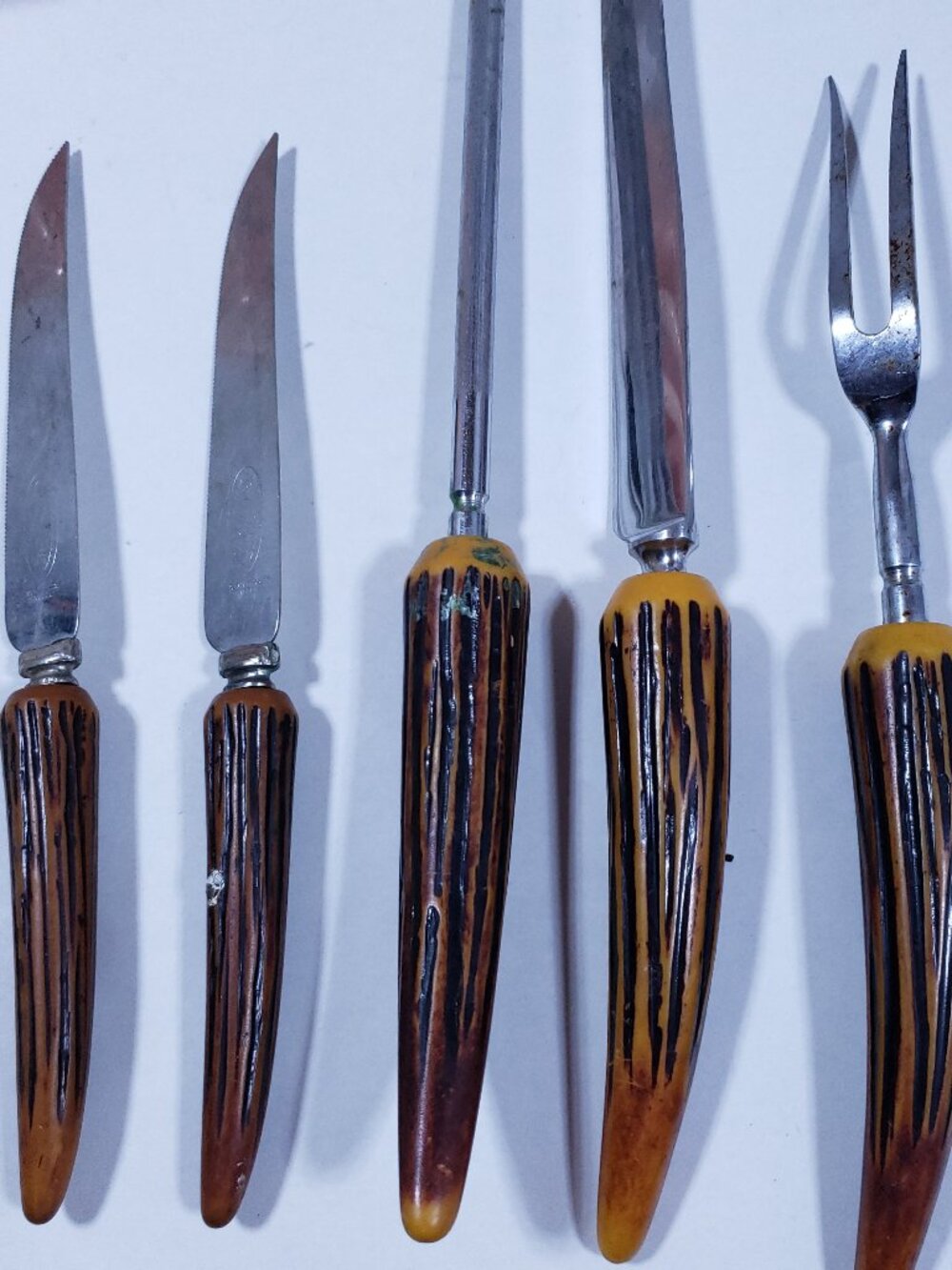 Faux Staghorn Utensils-5piece